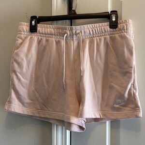 Nike Women's Light Pink Athletic Shorts